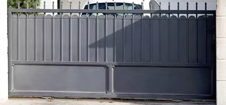 Metal Driveway Gate Installation Brownsburg