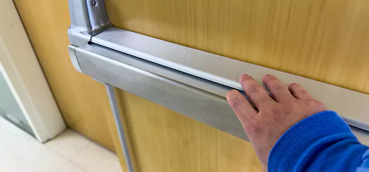 Installing a Push Bar on a Door Brownsburg